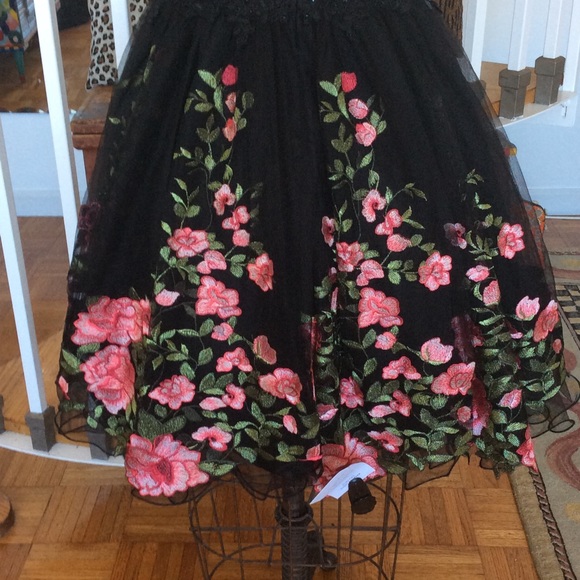 Terani Pretty Party Dress Size 4 - Picture 6 of 6